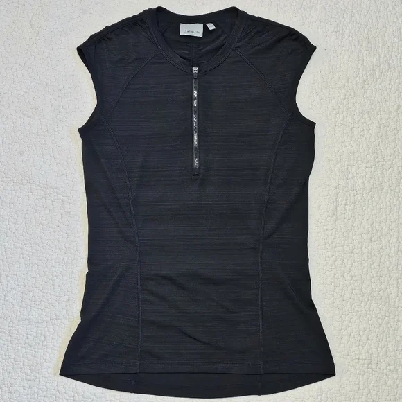 Athleta Pacifica UPF Black Sleeveless Tank - Picture 2 of 10